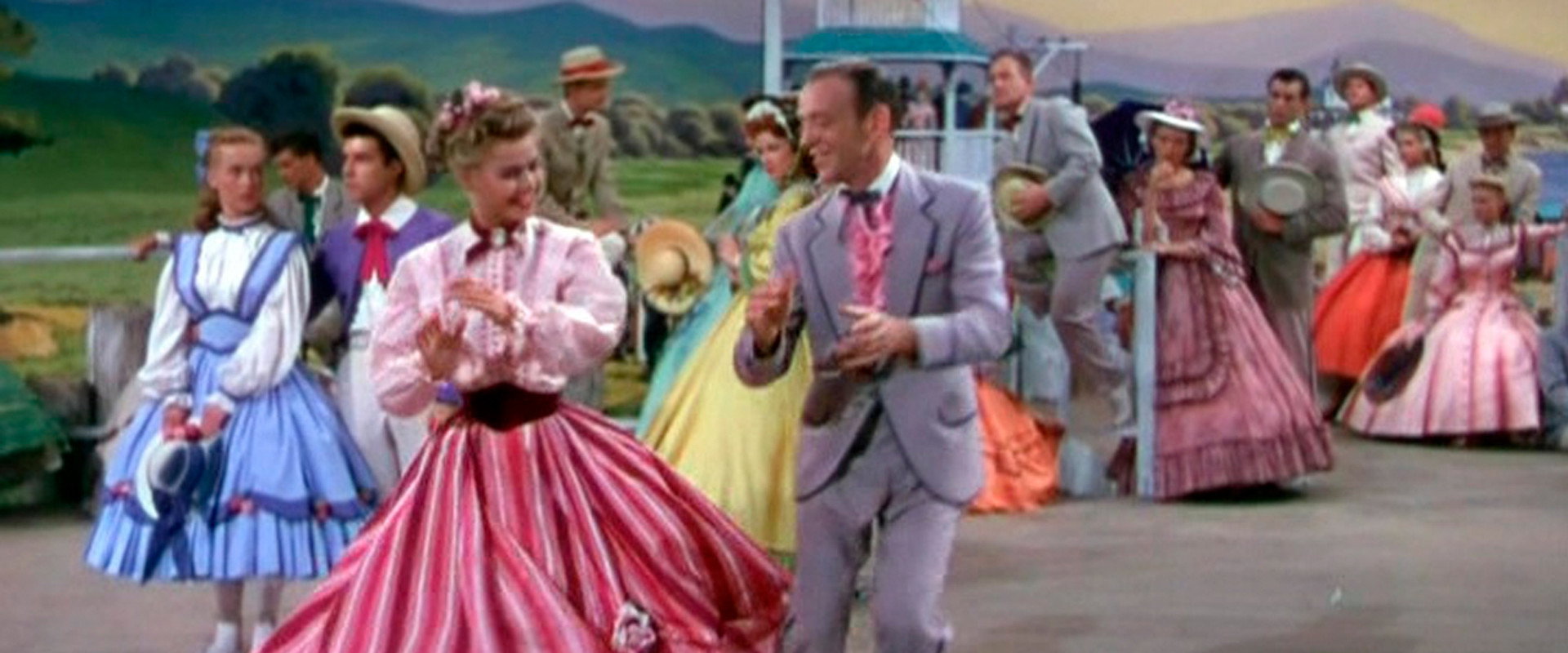 The Belle of New York backdrop