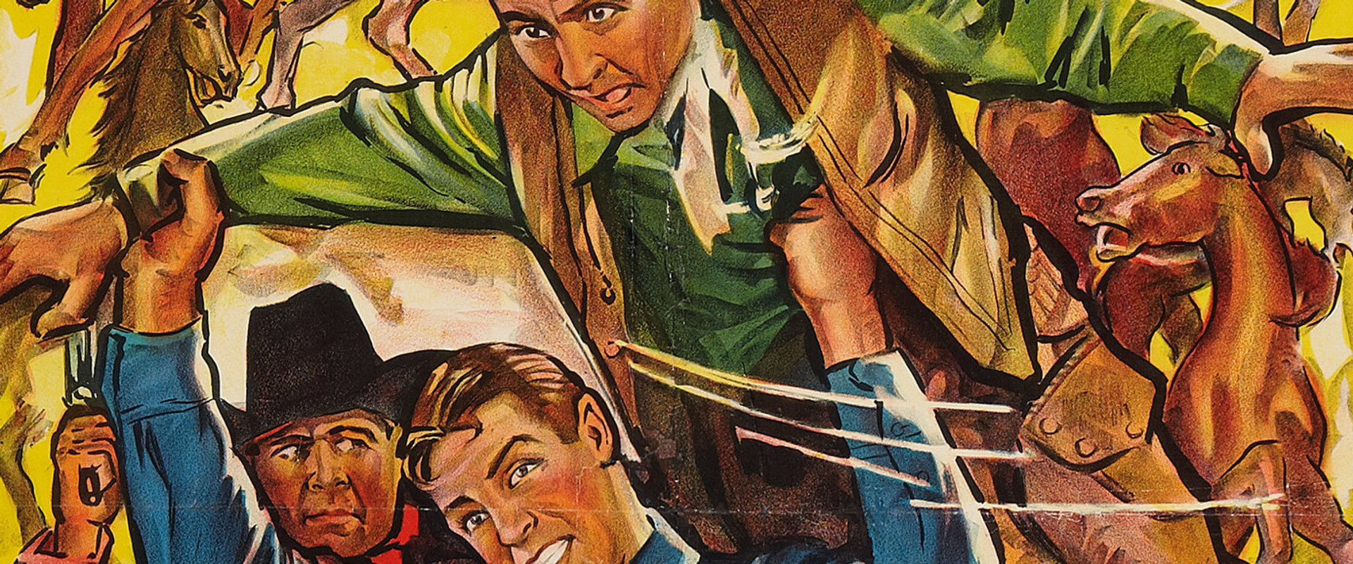 Wild Horse Round-Up backdrop