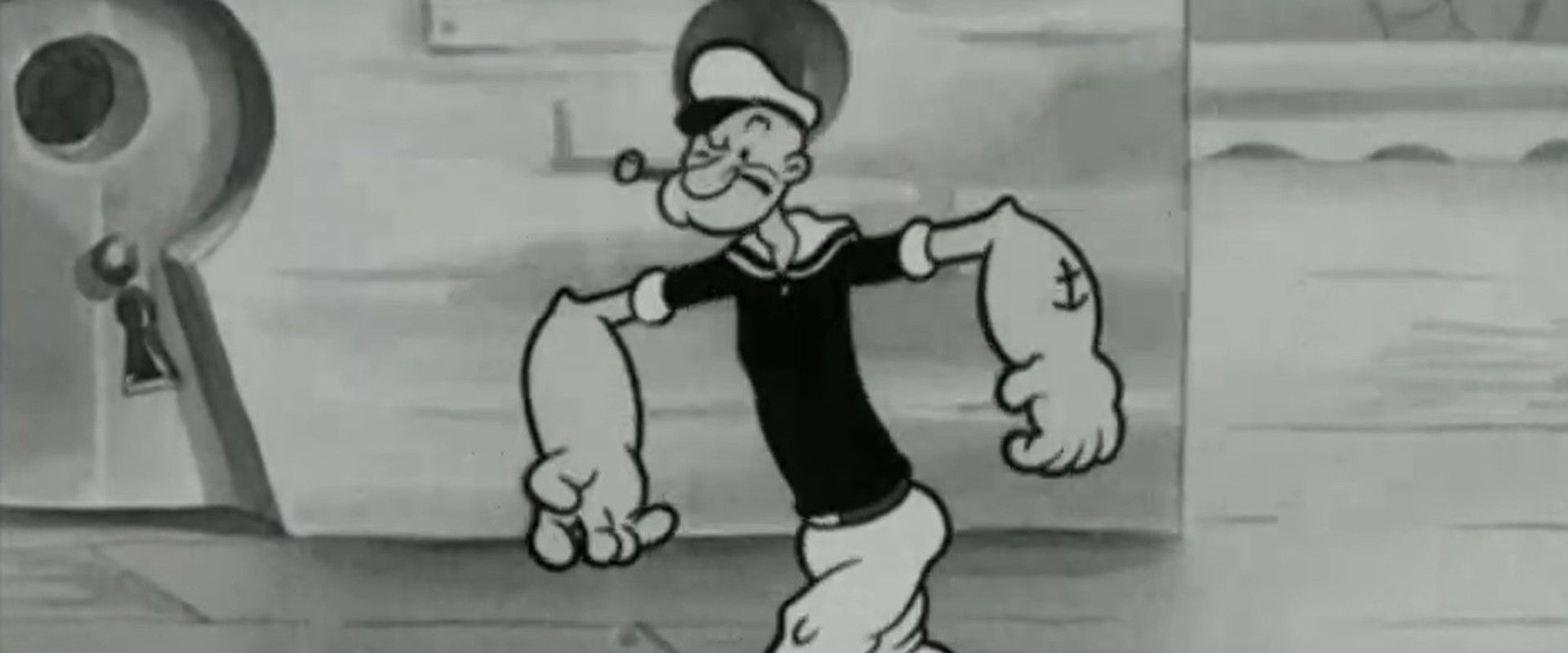 Popeye the Sailor backdrop