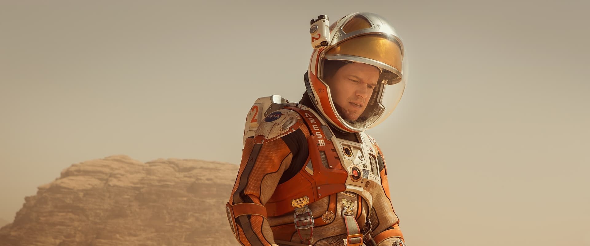 The Martian backdrop