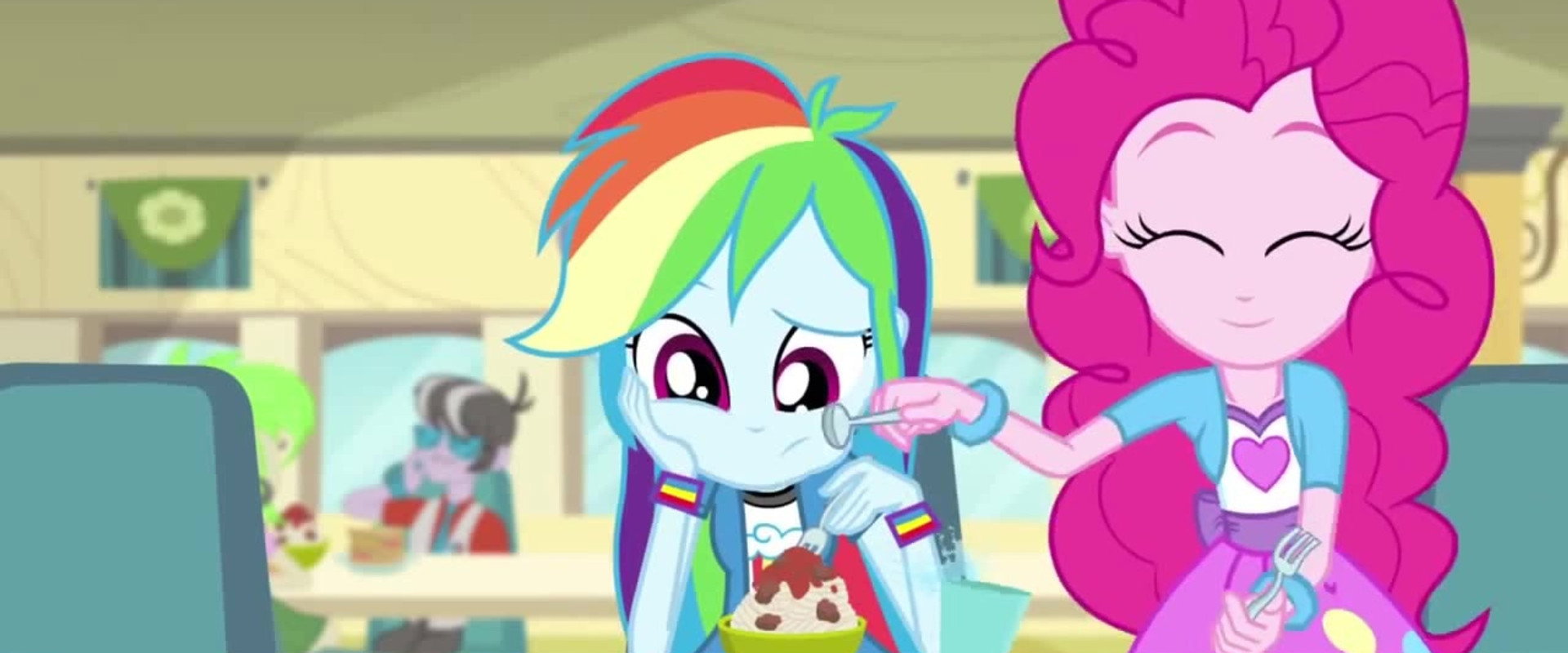 Pinkie on the One backdrop