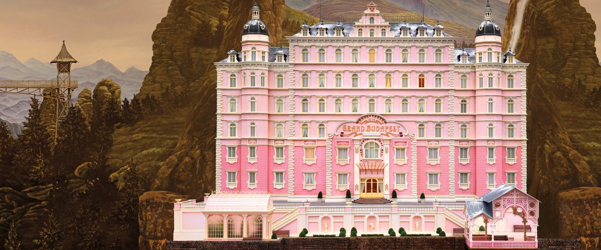The Grand Budapest Hotel backdrop
