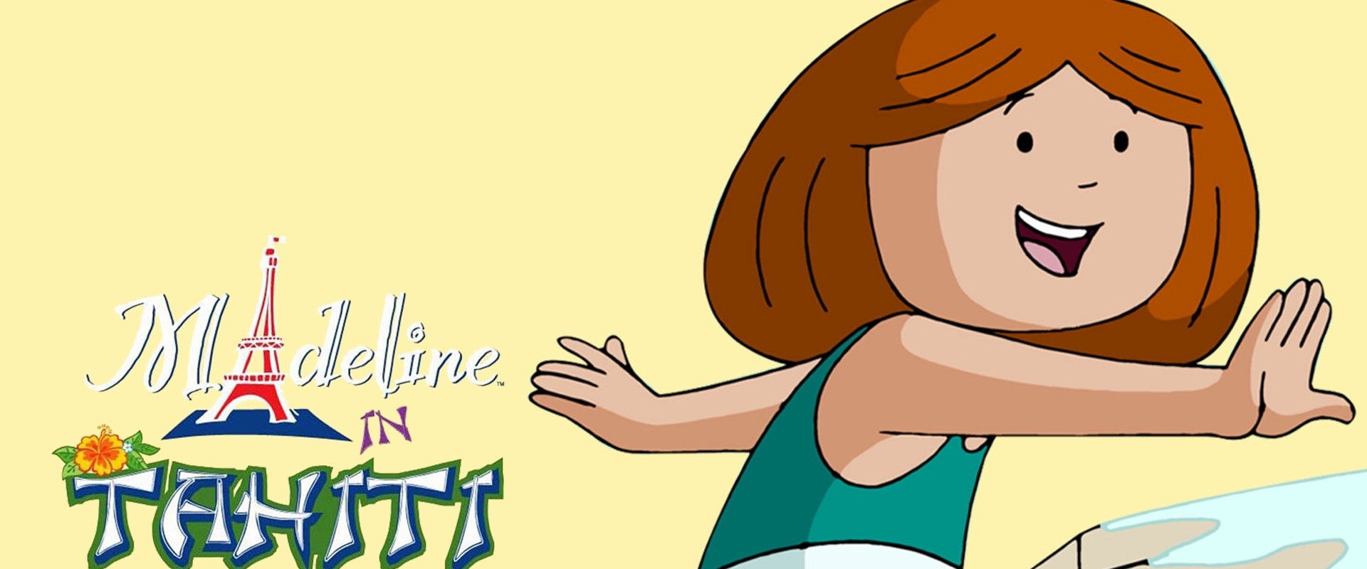 Madeline in Tahiti backdrop