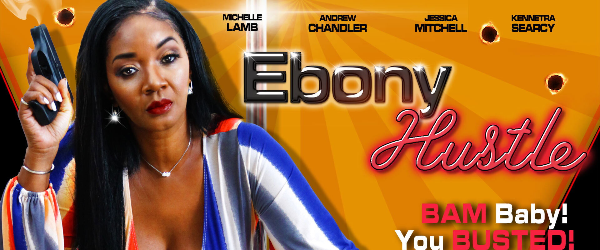Ebony Hustle backdrop