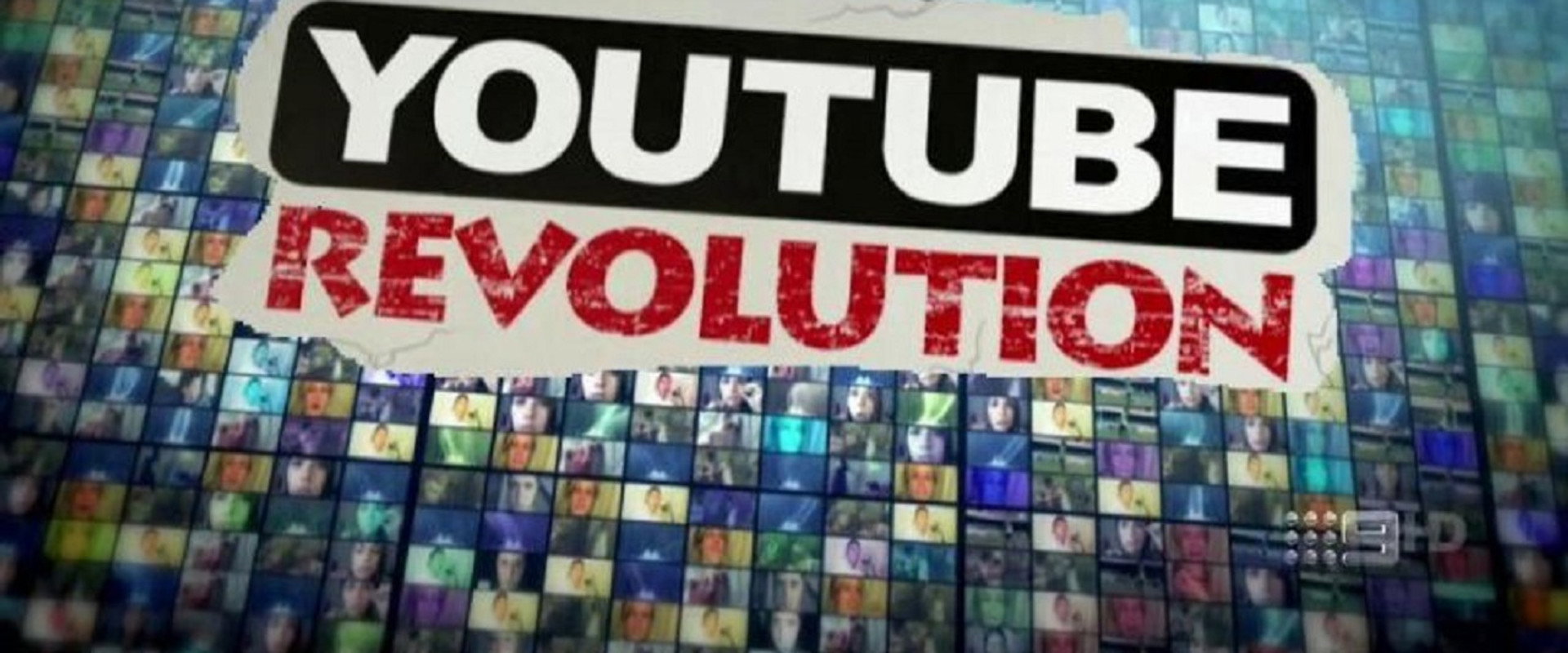 Youtube Revolution backdrop