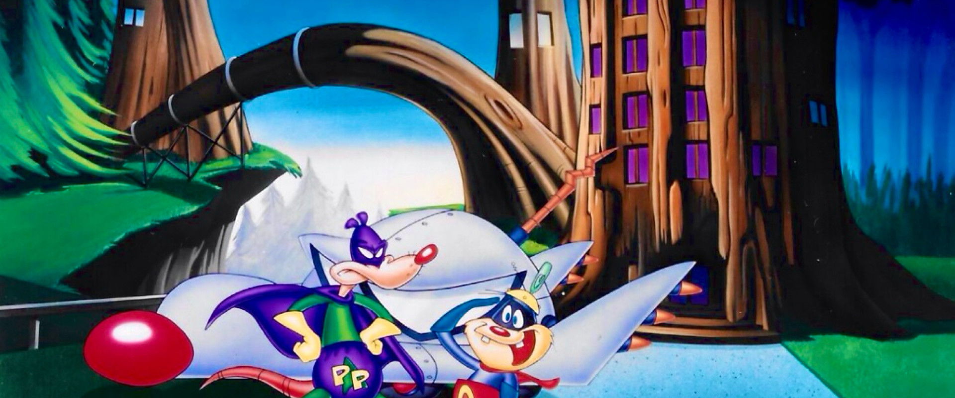 Pith Possum: Super Dynamic Possum of Tomorrow backdrop