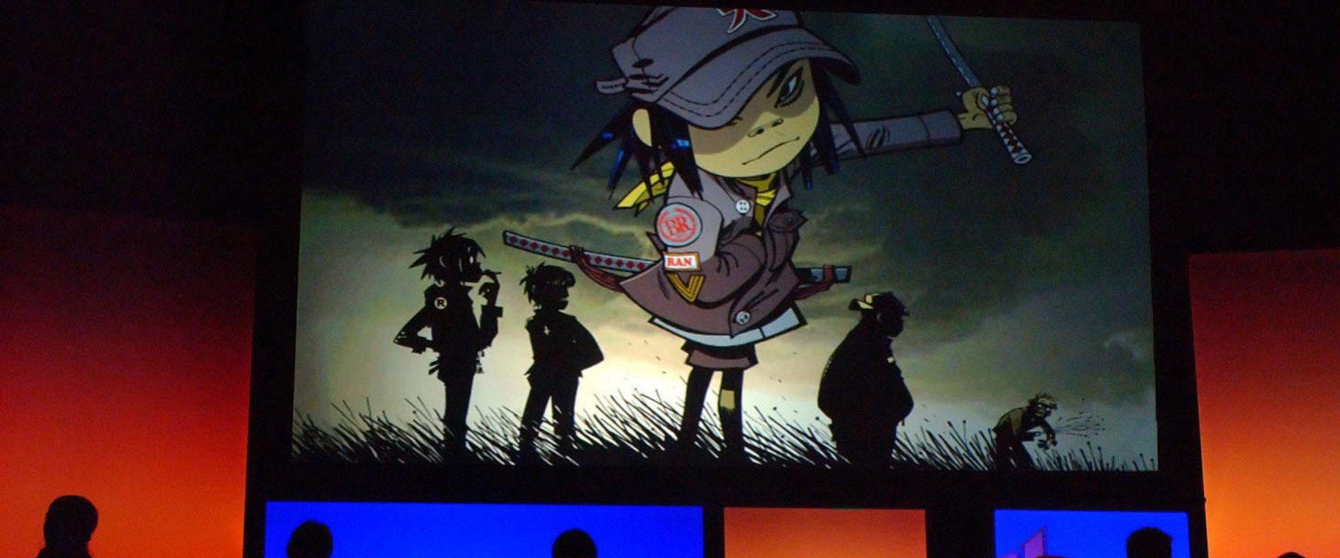 Gorillaz: Demon Days Live at the Manchester Opera House backdrop