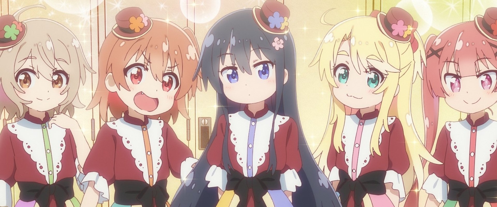 Wataten!: An Angel Flew Down to Me! - Precious Friends backdrop