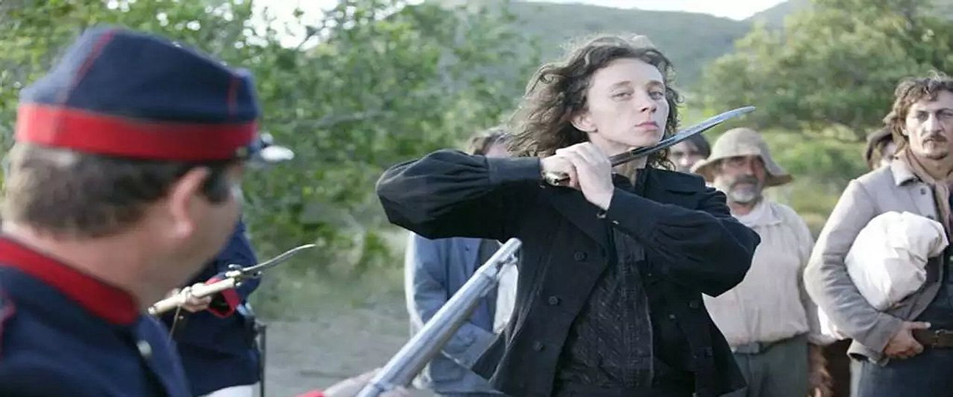 The Rebel, Louise Michel backdrop