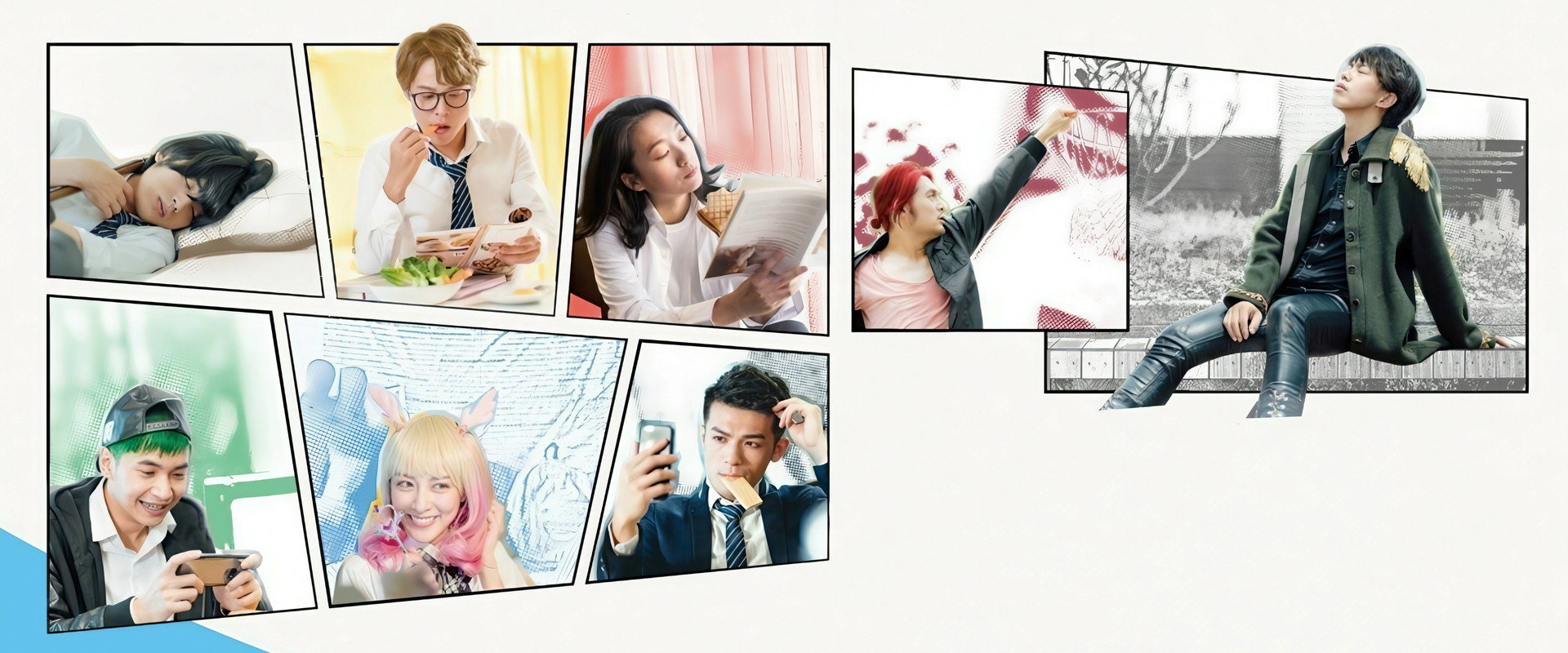 The New Member backdrop