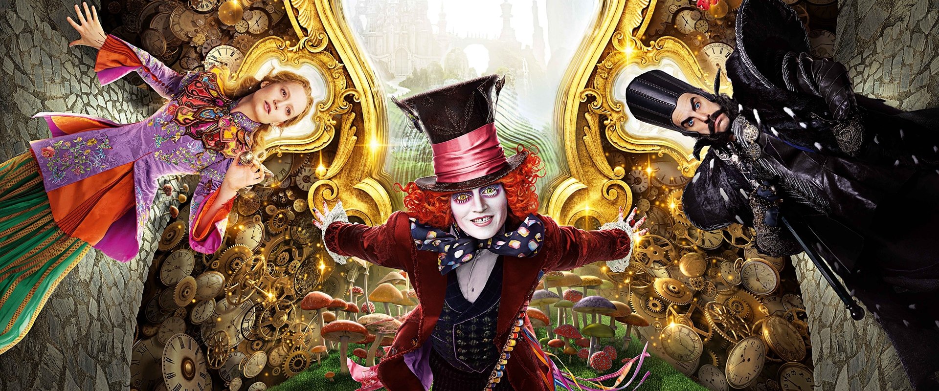 Alice Through the Looking Glass backdrop