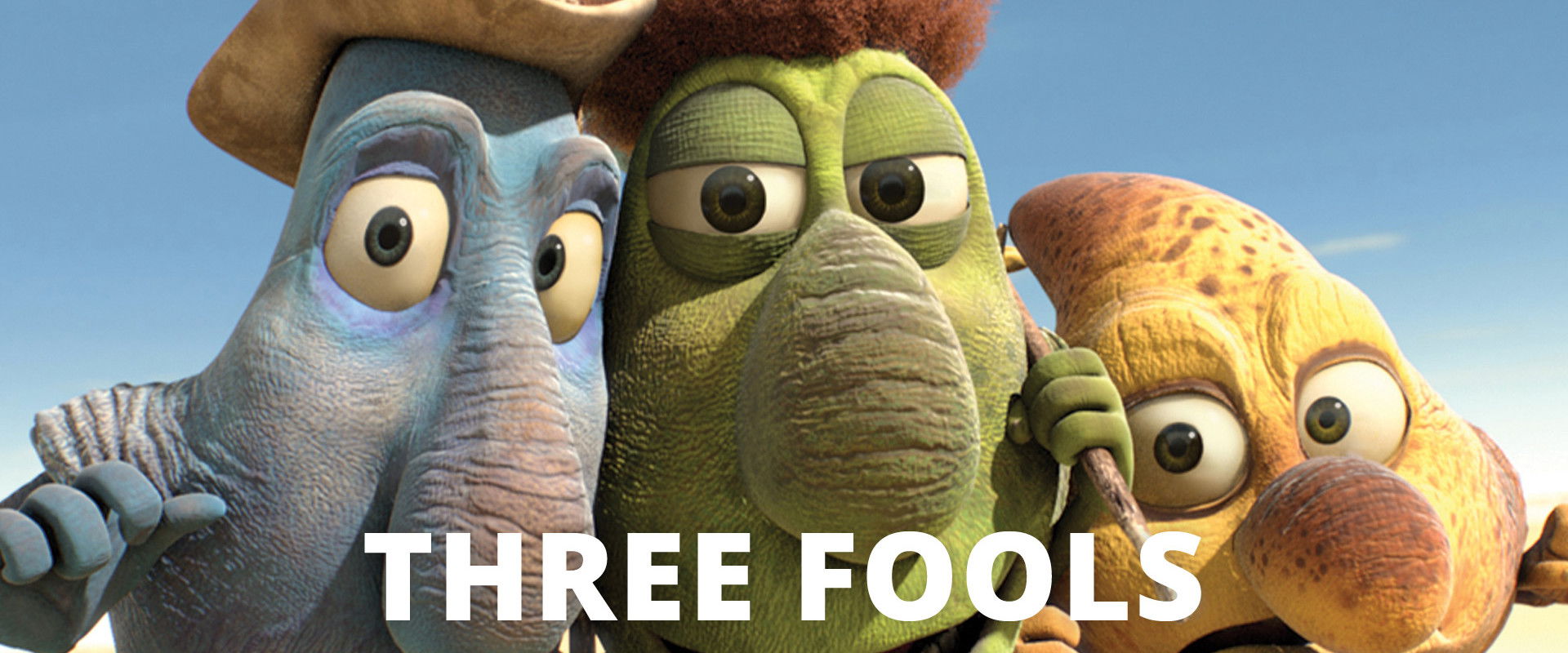 Three Fools backdrop