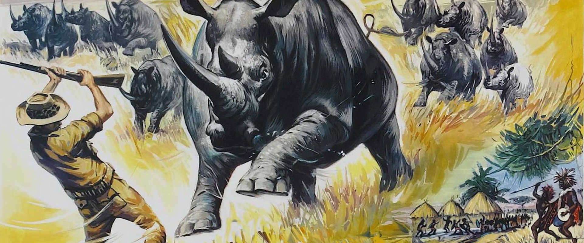 Rhino! backdrop