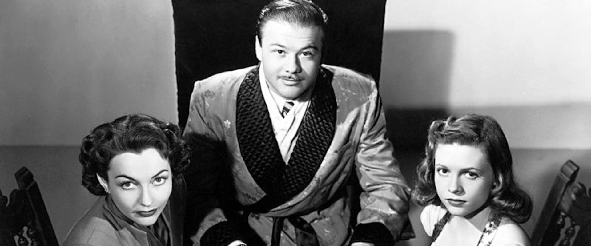 The Amazing Mr. X backdrop