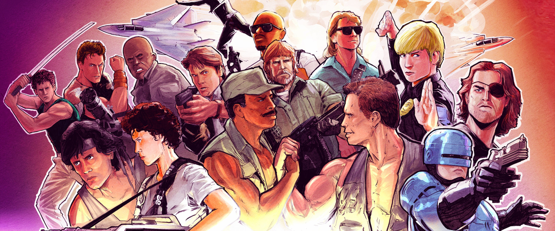 In Search of the Last Action Heroes backdrop