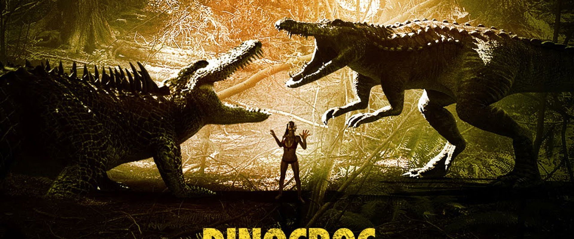 Dinocroc vs. Supergator backdrop