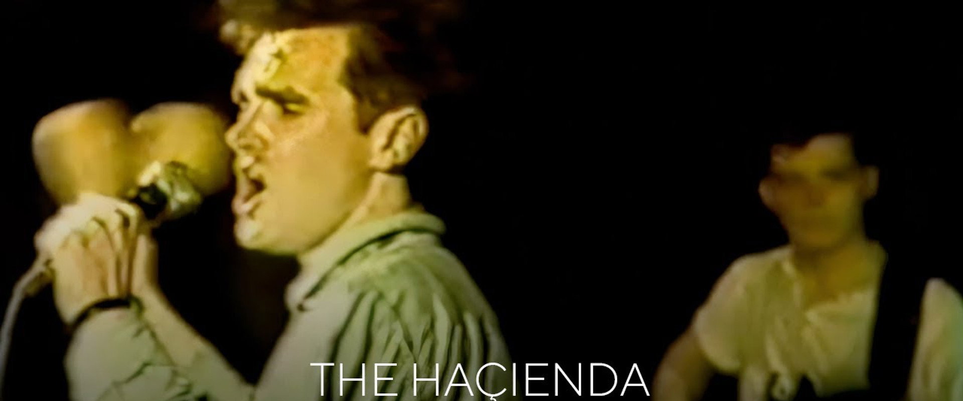 The Smiths: Live at The Haçienda, Manchester backdrop