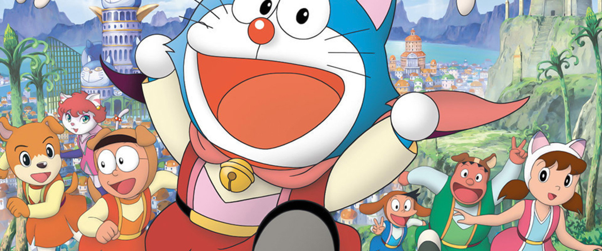 Doraemon: Nobita in the Wan-Nyan Spacetime Odyssey backdrop