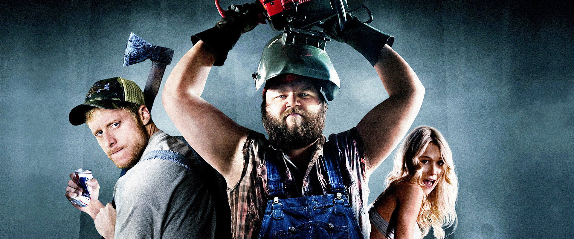 Tucker and Dale vs. Evil backdrop