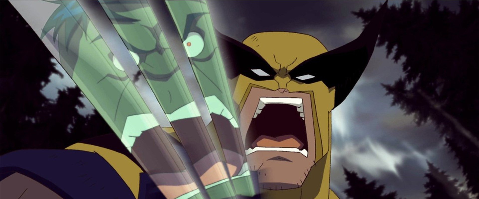 Hulk vs. Wolverine backdrop