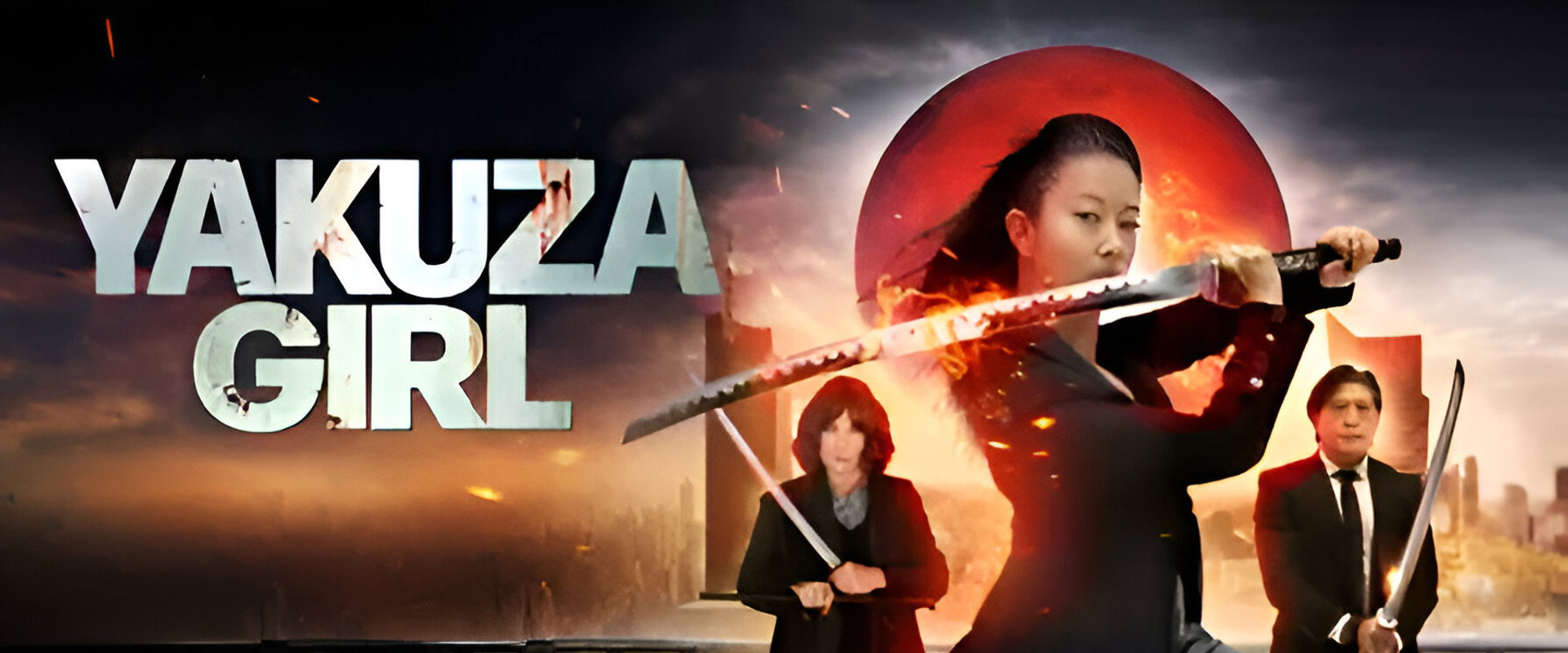 Yakuza Girl backdrop