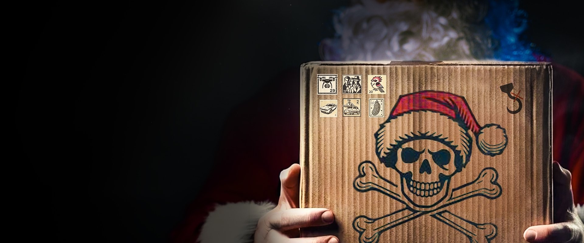 Porch Pirates backdrop