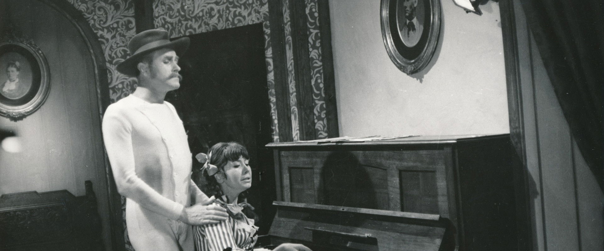 Šlechetný cowboy Sandy backdrop