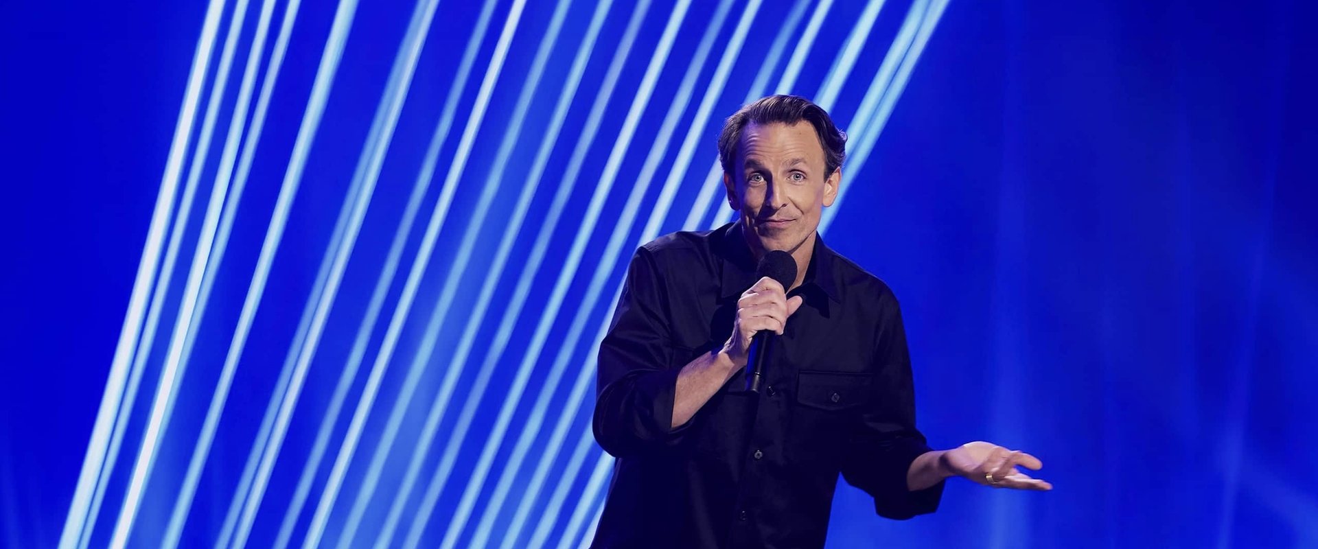 Seth Meyers: Dad Man Walking backdrop