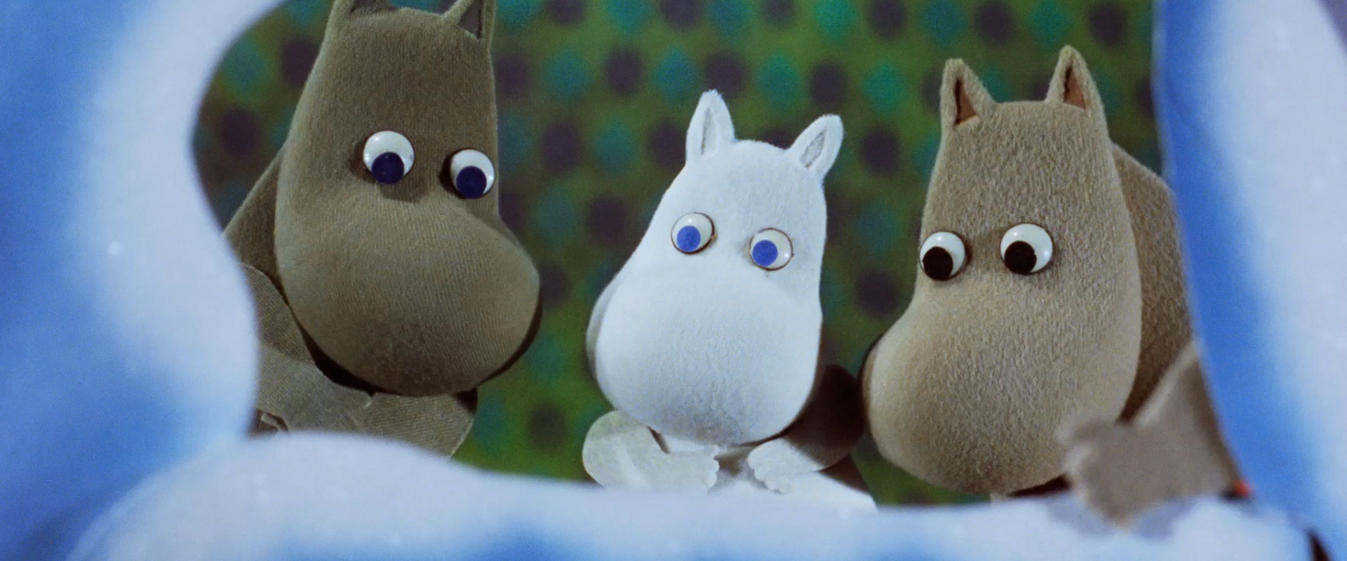 Moomins and the Winter Wonderland backdrop