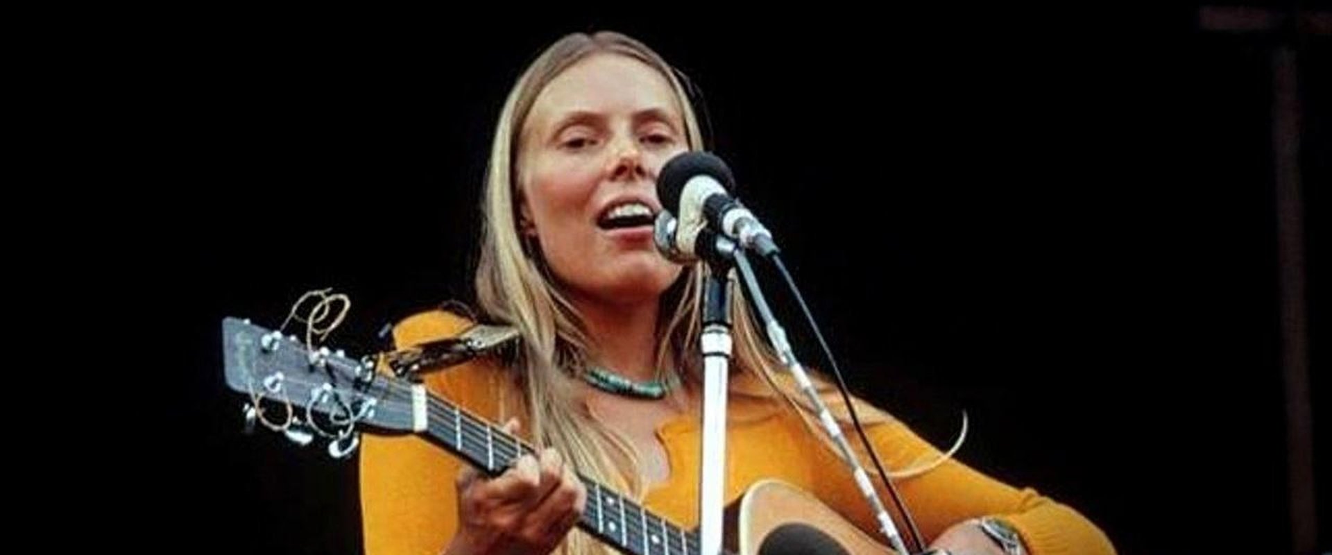 Joni Mitchell: Painting with Words & Music backdrop