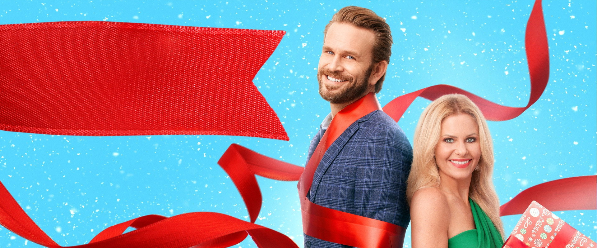 The Christmas Contest backdrop