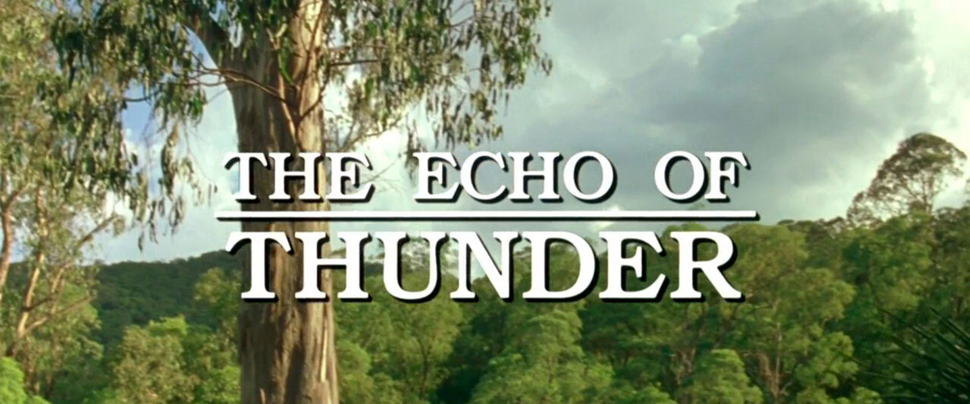 The Echo of Thunder backdrop