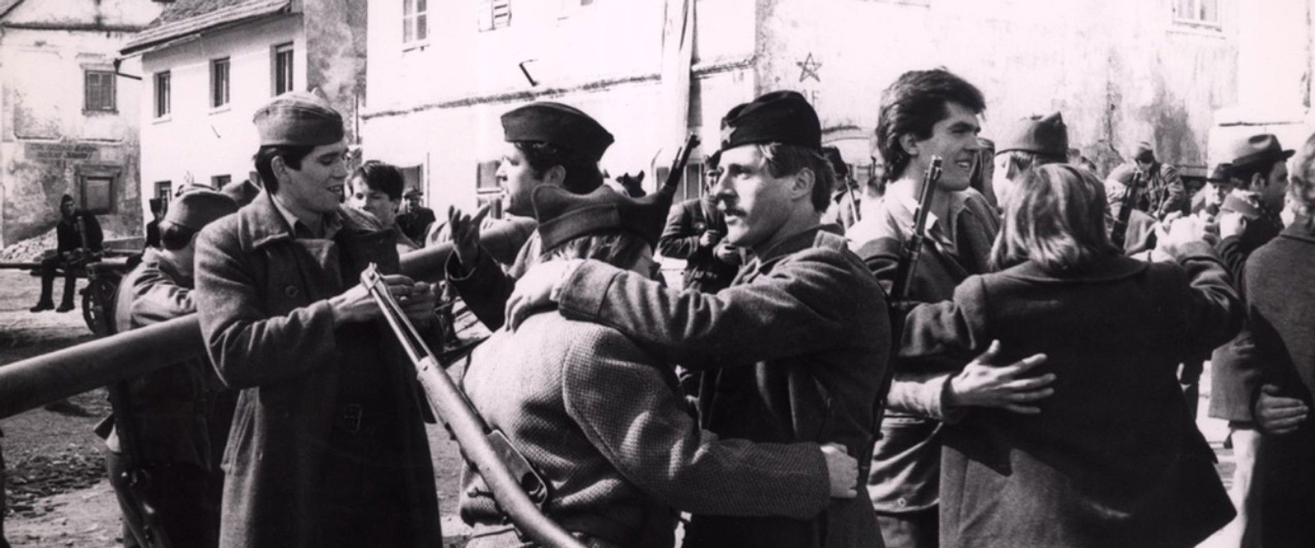 See You in the Next War backdrop