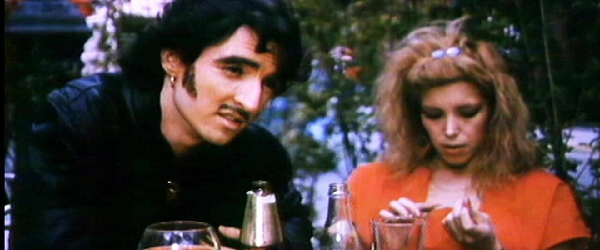 The Blonde at the Bar backdrop