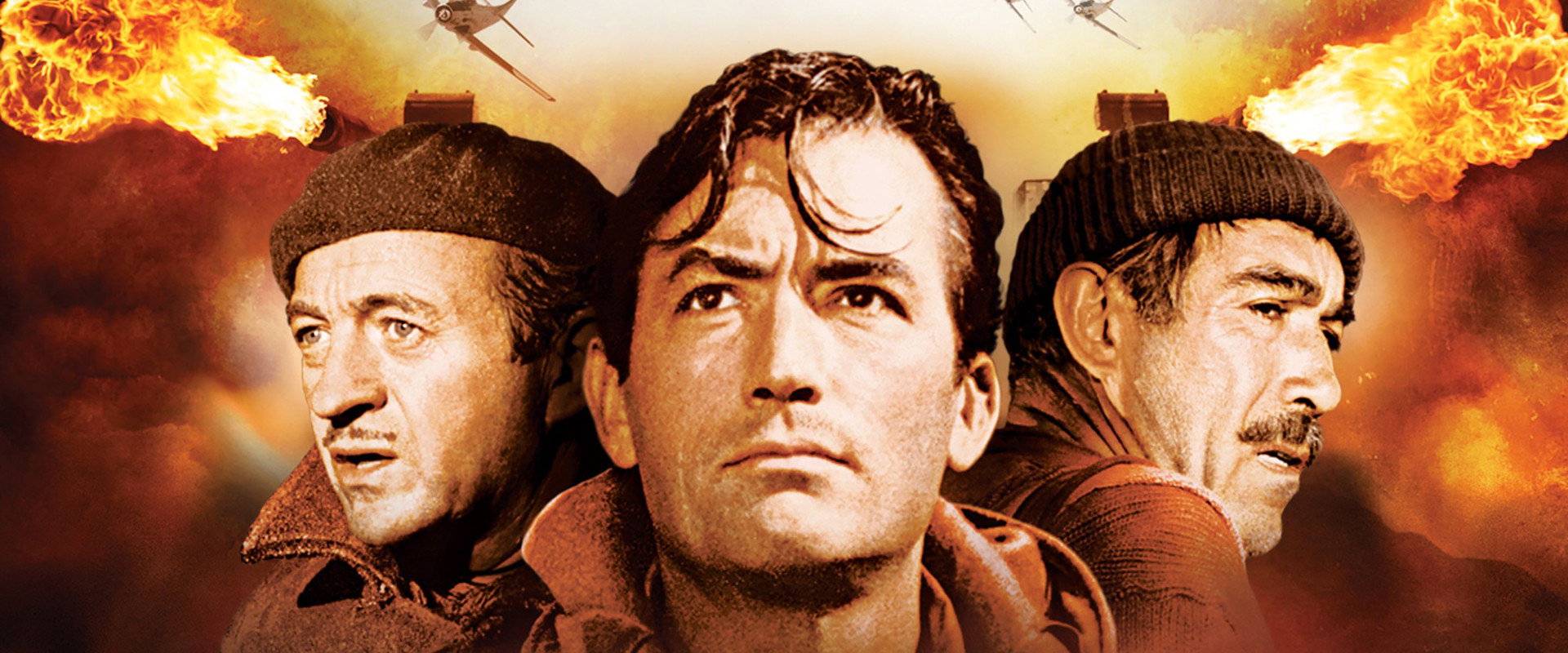 The Guns of Navarone backdrop