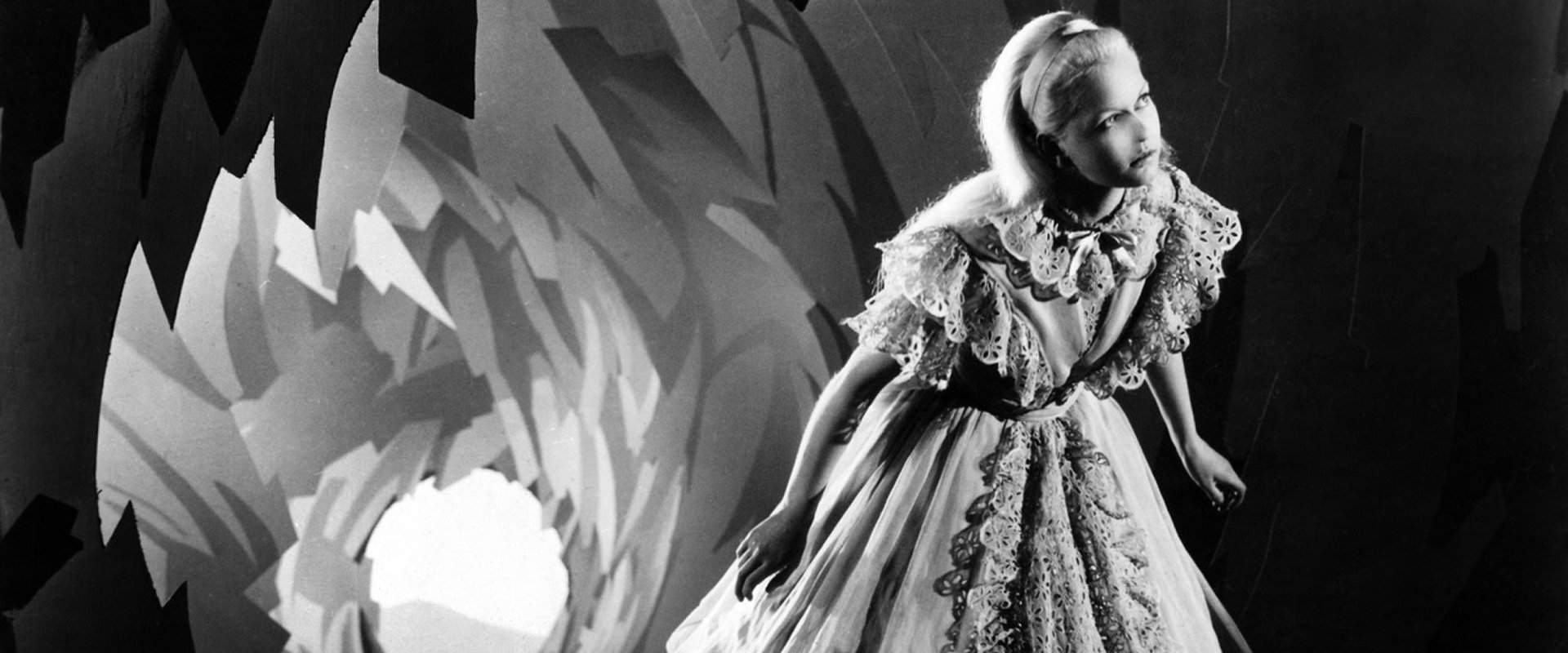 Alice in Wonderland backdrop