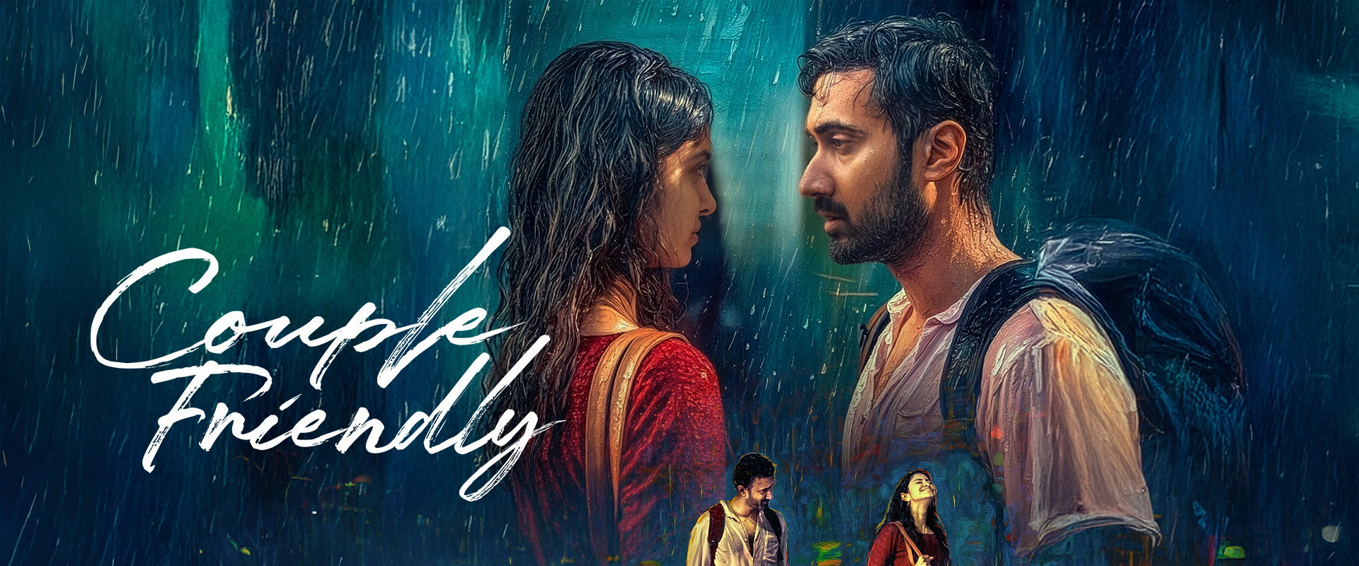 Couple Friendly backdrop