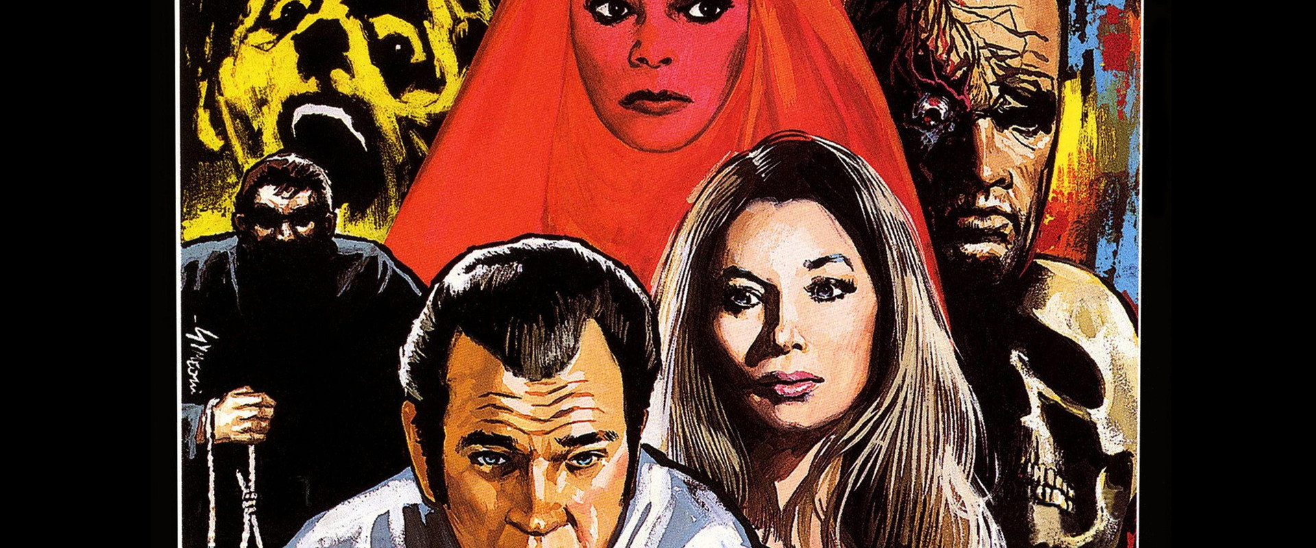 Lady Frankenstein backdrop