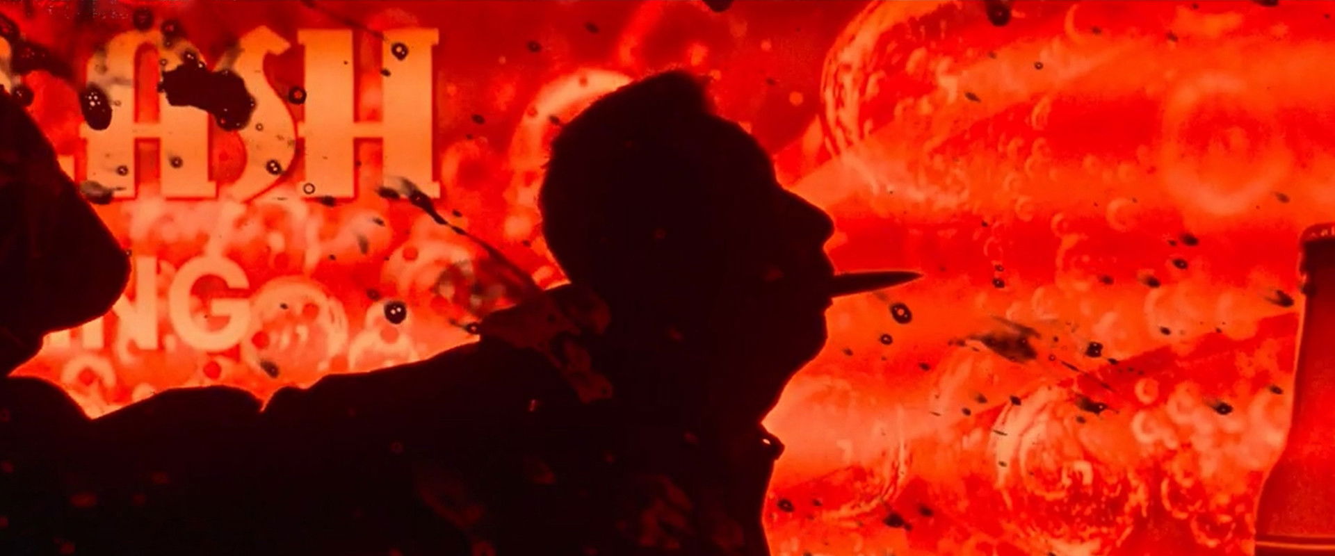 The Fire Raven backdrop