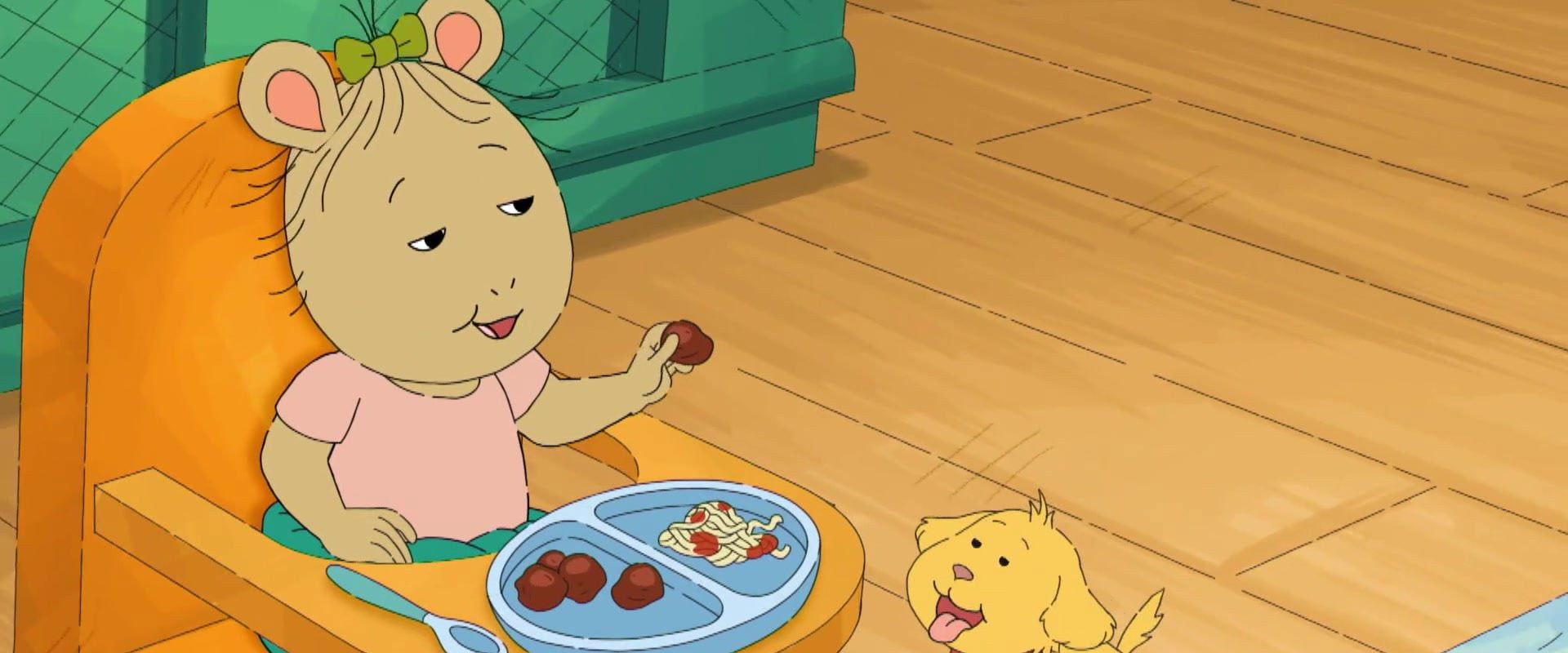 An Arthur Thanksgiving backdrop