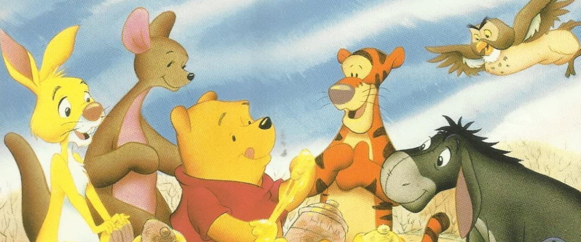 A Winnie the Pooh Thanksgiving backdrop