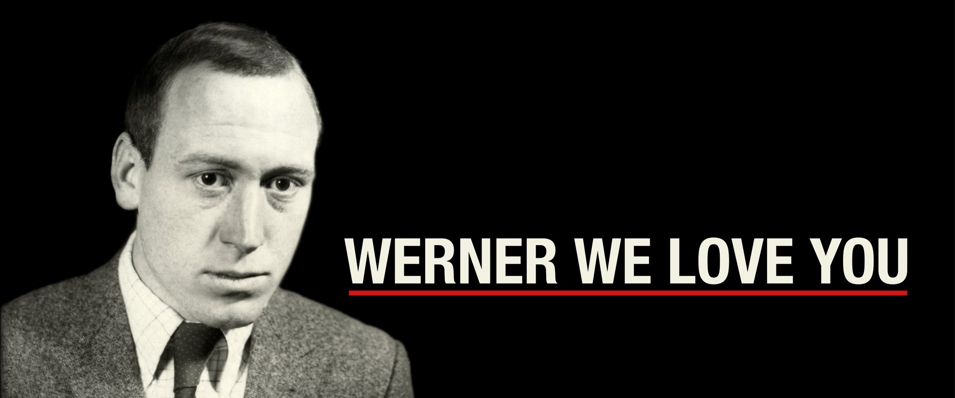 Werner We Love You backdrop