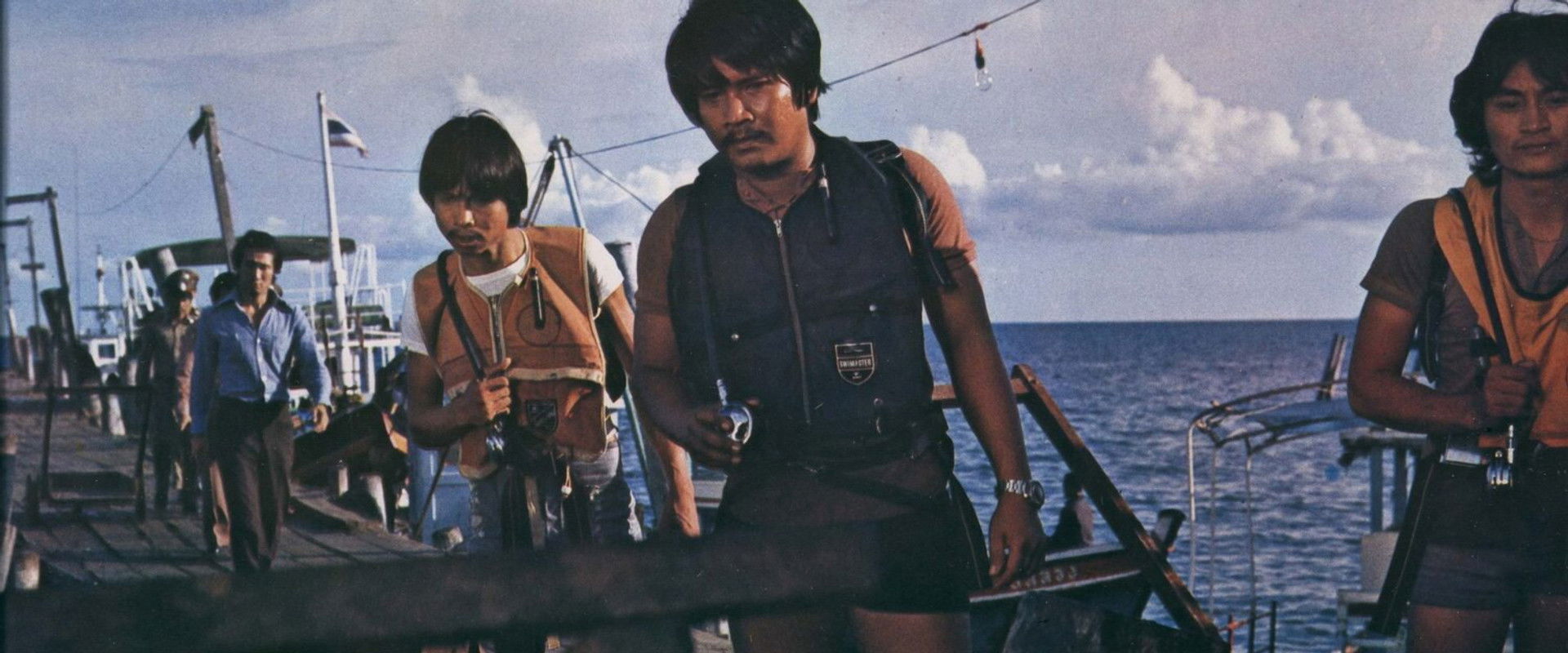 Crocodile Fangs backdrop