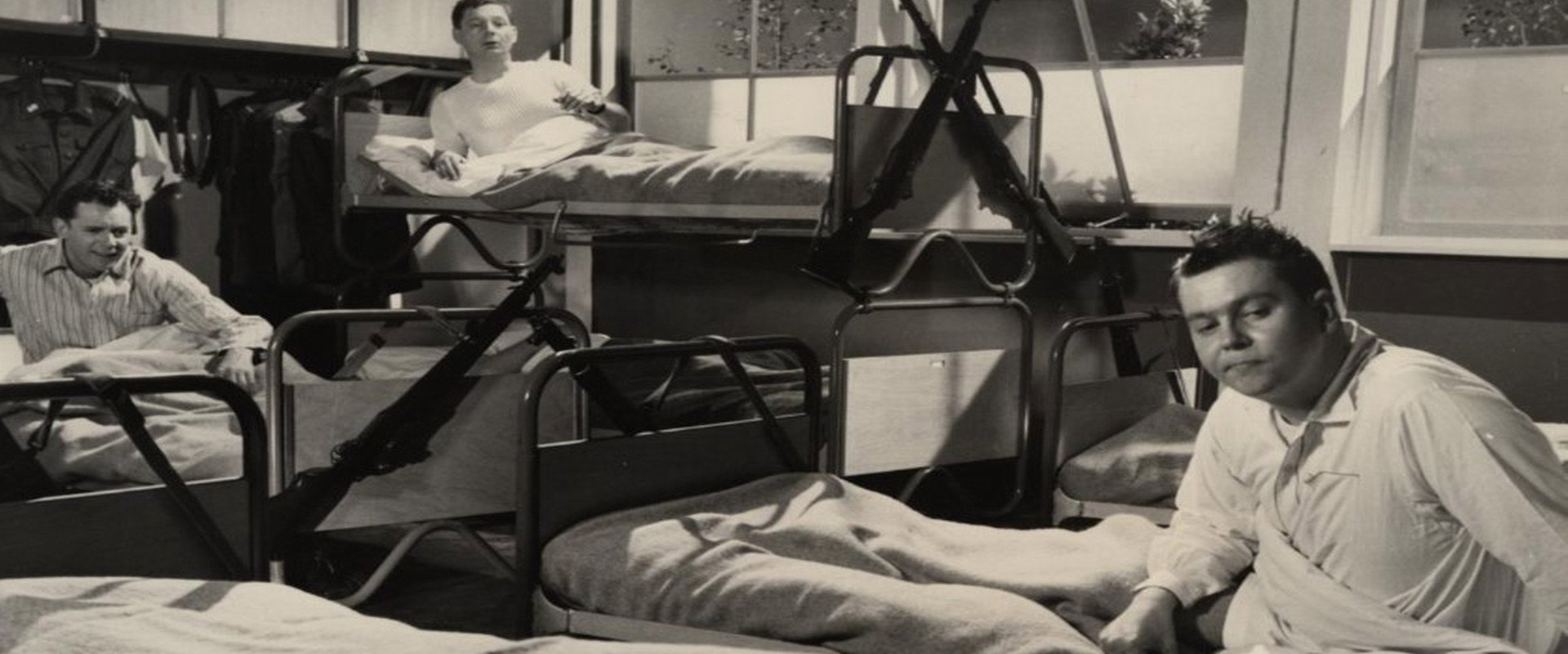 Friends at Arms backdrop