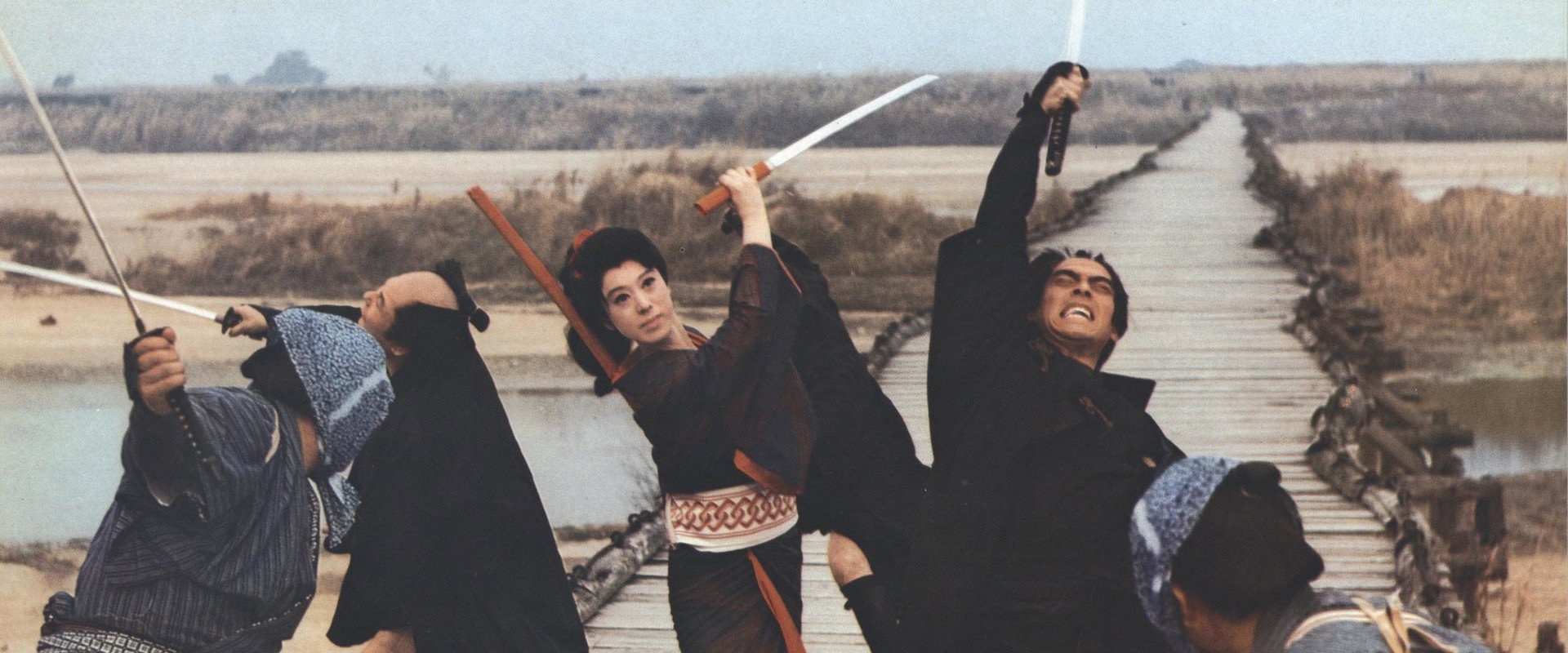 Crimson Bat, the Blind Swordswoman backdrop