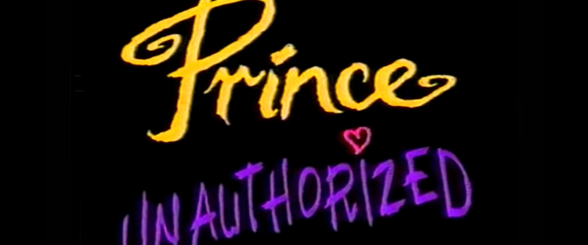 Prince: Unauthorized backdrop