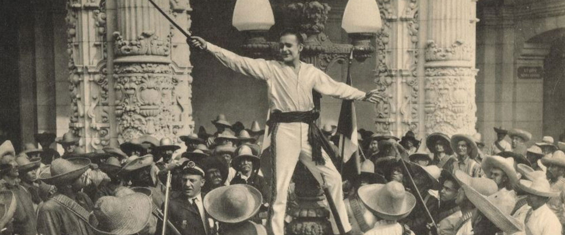 The Dictator backdrop