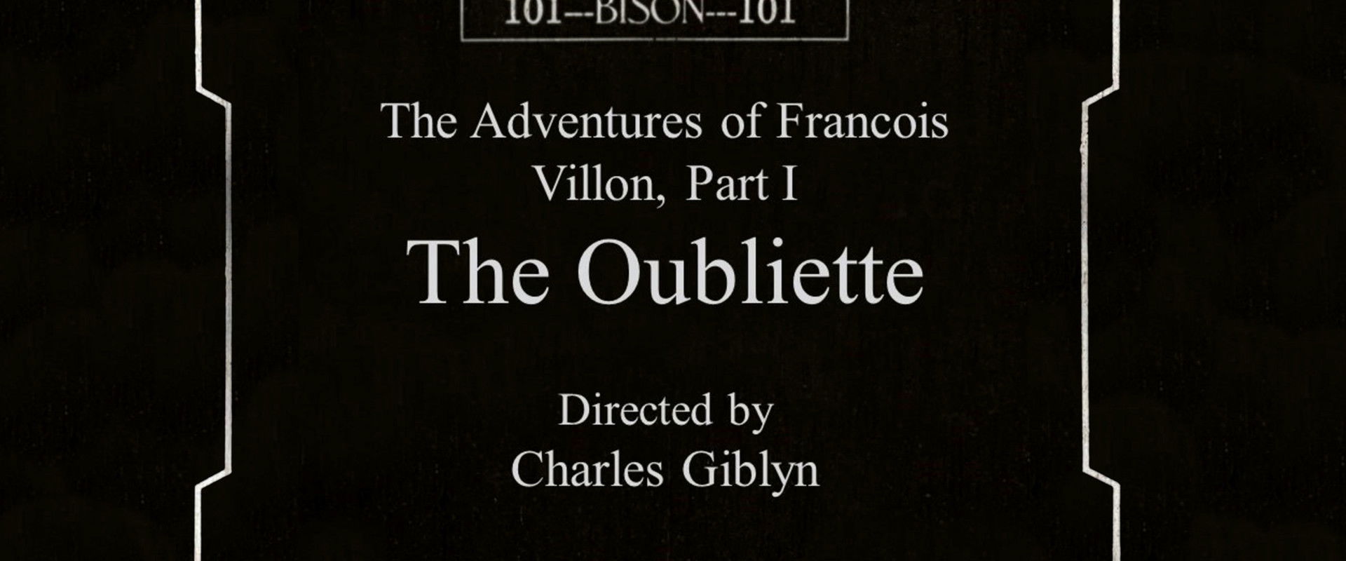 The Oubliette backdrop