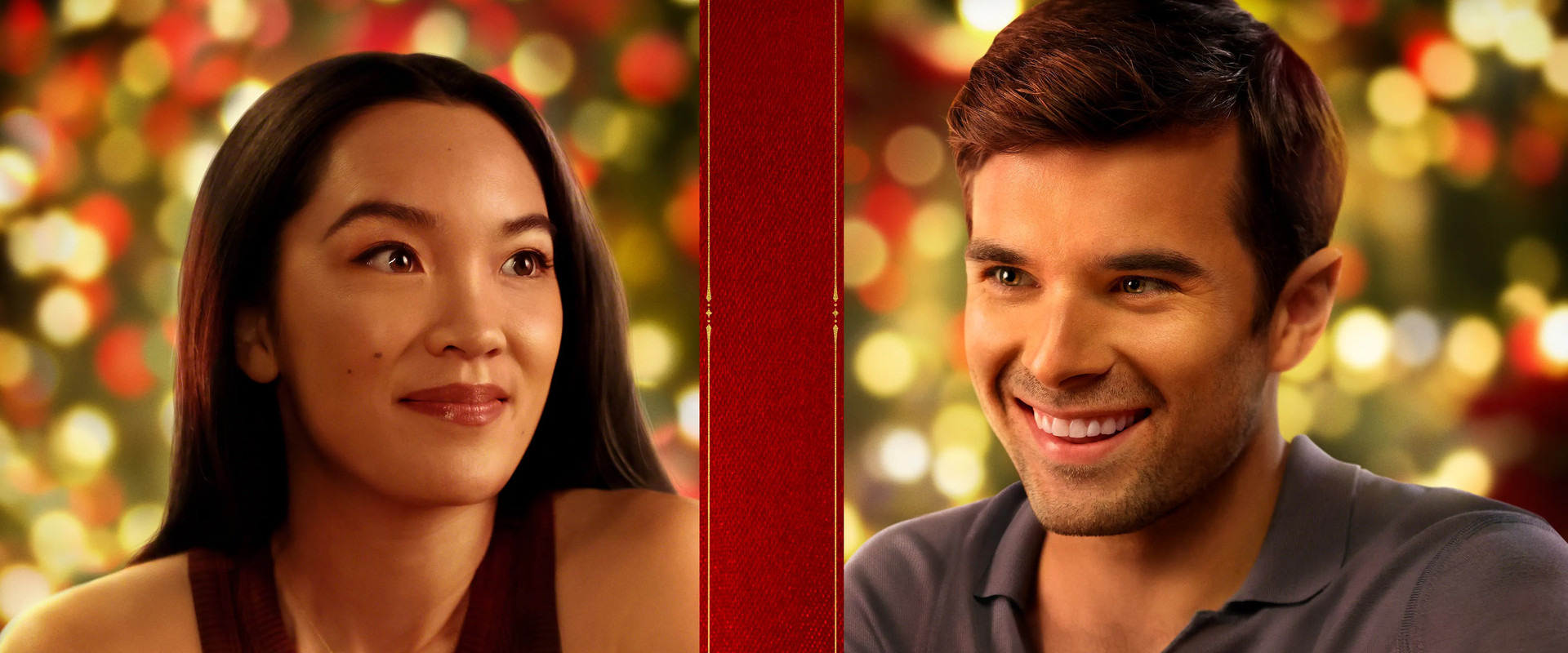 A Hollywood Christmas backdrop