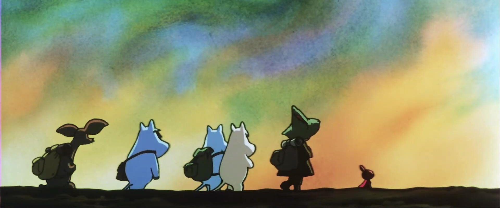 Comet in Moominland backdrop